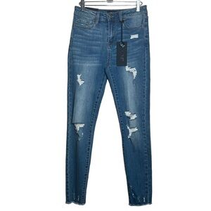 Vervet Ankle-Skinny Fit Mid-Rise Jeans 🔴